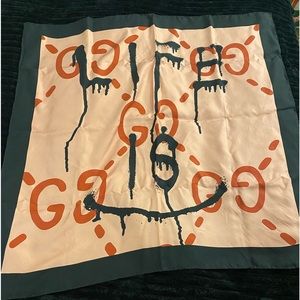 Gucci silk scarf